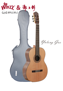 Katı Sedir El Yapımı Klasik Gitar Yulong Guo ABS Kılıflı Ortak Markalı Gitar(WGC2022C)