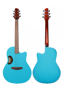 Özelleştirilebilir renkli Karbon Fiber 41' Yuvarlak arka akustik gitar(AFO300C)