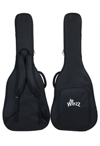 600D oxford kumaş 41 inç akustik gitar çantası siyah renk (BGW6010)